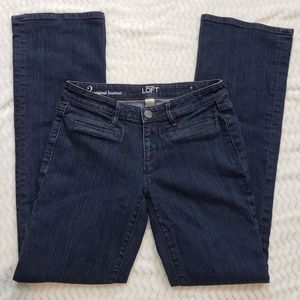 LOFT Original Bootcut Trouser Jeans Sz 2